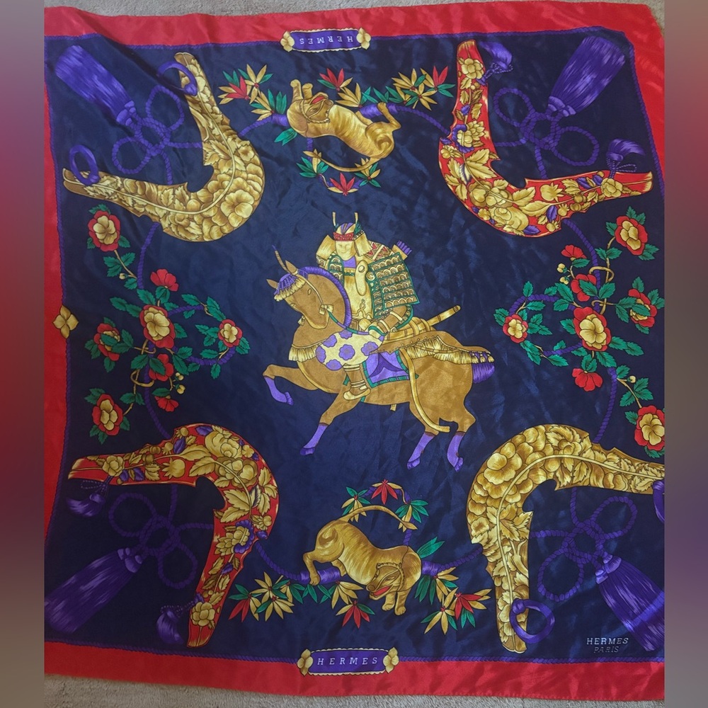 Faux Hermes Scarf
